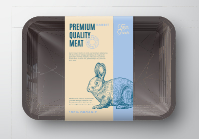 Confezione carne di coniglio